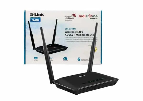 مودم دی لینک ADSL 2740M دو آنتن 300Mb